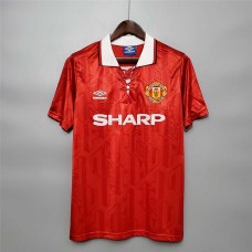 Manchester United 93/94 Home Red Soccer Jersey